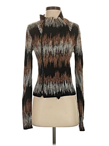 BCBGMAXAZRIA Silk Pullover Sweater (view 1)