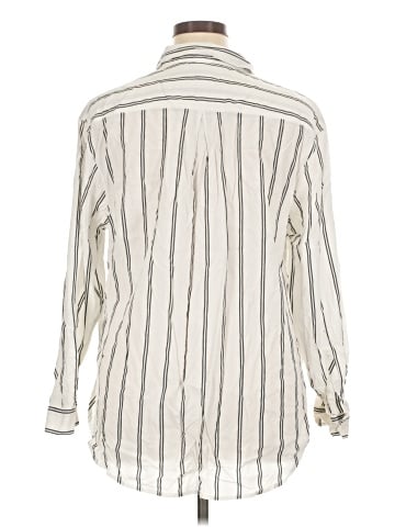 Ava & Viv 3/4 Sleeve Button-Down Shirt (view 2)