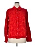 Maeve 100% Viscose Red Long Sleeve Button-Down Shirt Size XL - photo 1