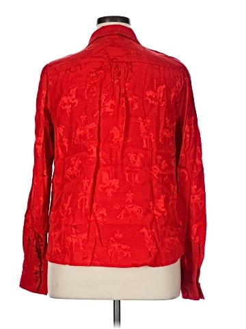 Maeve Long Sleeve Button-Down Shirt (view 2)