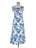 Aqua 100% Polyester Blue Cocktail Dress Size M - photo 1