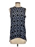 Vince Camuto 100% Polyester Blue Sleeveless Blouse Size XS - photo 1