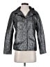 Timeless by Naeem Khan 100% Polyester Metallic Silver Jacket Size XS - photo 1