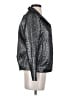 Timeless by Naeem Khan 100% Polyester Metallic Silver Jacket Size XS - photo 4