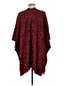 Chico's Red Poncho Size L - photo 2