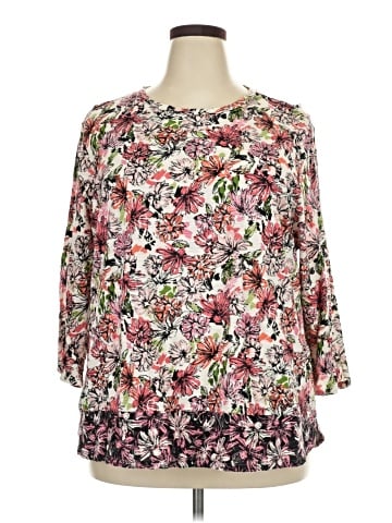 J.Jill 3/4 Sleeve Blouse (view 1)