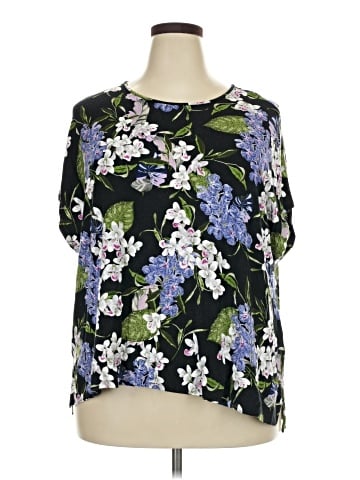 J.Jill Short Sleeve Blouse (view 1)
