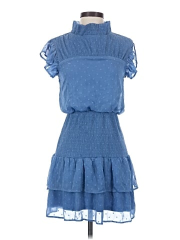 Aqua Casual Dress (view 1)