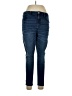 Mossimo Solid Blue Jeans Size 16 - photo 1