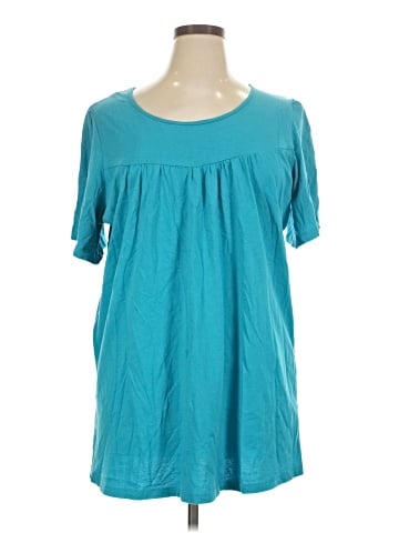 Roaman's Short Sleeve Blouse (view 1)