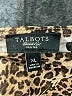 Talbots Animal Print Brown Casual Dress Size XL Petite - photo 7