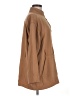Monki 100% Polyester Solid Brown Trenchcoat Size M - photo 4