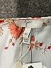 Joie 100% Polyester Floral Ivory 3/4 Sleeve Blouse Size XS - photo 7