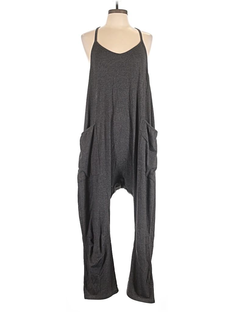 Pre-owned Unbranded Jumpsuit In Gray