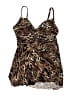 Miraclesuit Animal Print Brown Swimsuit Cover Up Size 12 - photo 1