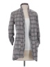 Candie's Plaid Gray Blazer Size S - photo 1