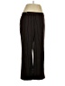 Chaps Stripes Brown Casual Pants Size 16 Petite - photo 1