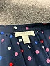 Talbots Outlet 100% Polyester Polka Dots Black Long Sleeve Blouse Size L - photo 7