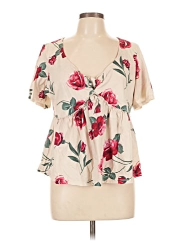 Torrid Short Sleeve Blouse (view 1)