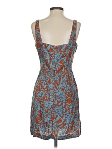Madewell Sweetheart Mini Dress in Floral 100% Linen (view 2)