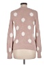 Marled by Reunited 100% Polyester Polka Dots Pink Pullover Sweater Size M - photo 2