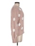 Marled by Reunited 100% Polyester Polka Dots Pink Pullover Sweater Size M - photo 4
