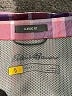 Eddie Bauer Plaid Purple 3/4 Sleeve Blouse Size M - photo 4