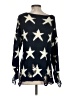 Wildfox Stars Blue Pullover Sweater Size Sm (1 or S) - photo 2