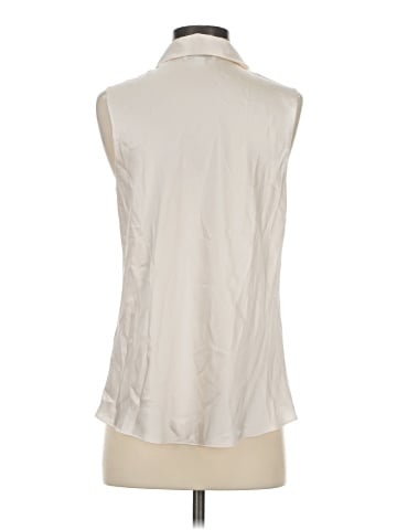 Vince. Sleeveless Silk Top (view 2)