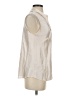 Vince. 100% Silk Ivory Sleeveless Silk Top Size S - photo 4