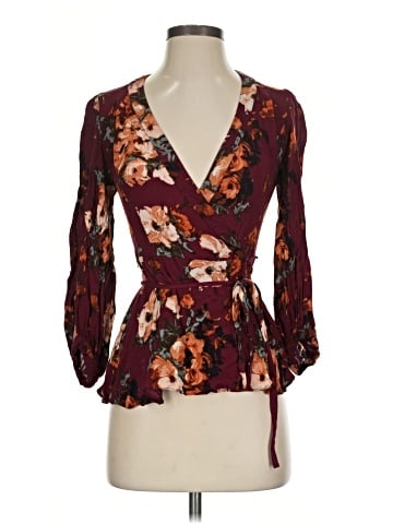HD in Paris 3/4 Sleeve Blouse (view 1)