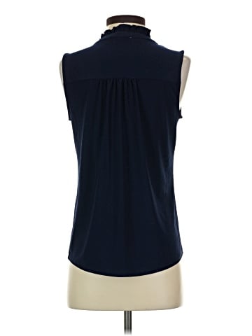 Perseption Concept Sleeveless Button-Down Shirt (view 2)