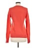 Equipment 100% Cashmere Orange Cashmere Pullover Sweater Size M - photo 2