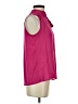 Ann Taylor 100% Polyester Pink Sleeveless Blouse Size S (petite) - photo 4