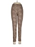 Charlie's Project Animal Print Brown Leggings One size - photo 1