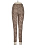 Charlie's Project Animal Print Brown Leggings One size - photo 2