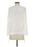 Point Sur Ivory Long Sleeve Blouse Size S - photo 2