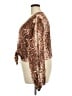 rue21 100% Polyester Brown Long Sleeve Blouse Size 2X - photo 5