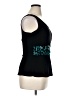 Perceptions Teal Sleeveless Blouse Size 14 - photo 4
