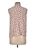 Talbots 100% Viscose Pink Sleeveless Blouse Size Med Petite - photo 2
