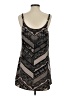 CAbi 100% Polyester Chevron-herringbone Black Casual Dress Size S - photo 2