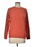 Kim Rogers 100% Cotton Tweed Orange Pullover Sweater Size L (petite) - photo 1