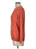 Kim Rogers 100% Cotton Tweed Orange Pullover Sweater Size L (petite) - photo 5