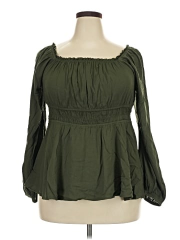 Torrid Long Sleeve Blouse (view 1)