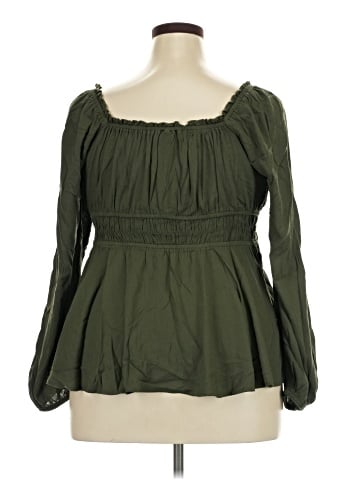 Torrid Long Sleeve Blouse (view 2)