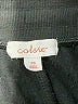 colsie Solid Black Shorts Size XS - photo 3