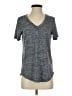 Athleta Tweed Gray Active T-Shirt Size S - photo 1