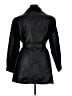 IMAN 100% Leather Black Coat Size 1X - photo 2