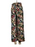 Zara Floral Black Casual Pants Size XS - photo 2
