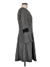 Elle Tweed Gray Casual Dress Size M - photo 4